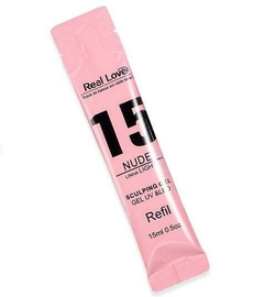 Refil Gel Real Love 15ml - Nude 15