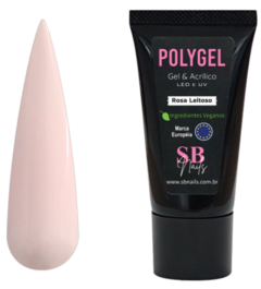 SB Nails Polygel Rosa Leitoso 30g