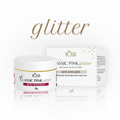 Gel Classic Pink Glitter Vòlia 24G