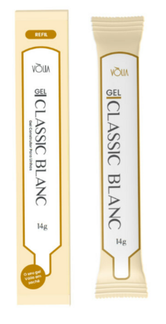 Sachê gel Classic Blanc Vòlia (14g)