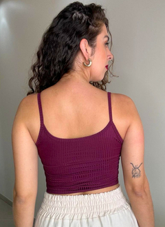 Cropped Gabi na internet