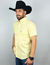 Camisa Manga Curta Pachecos Mod 1 - Amarelo - Dallas country - Você no melhor estilo!