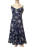 Vestido azul estampado LE LIS BLANC - tam M