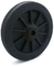 Roda Borracha Integral 8" Bucha