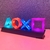 Lâmpada Decorativa de Controle de Voz para Playstation Player, Jogo Icon Light - Wolf Games