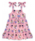 Vestido Infantil Masha e o Urso Rosa - comprar online