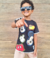 Imagem do Camiseta Menino Infantil Mickey Mouse Preta