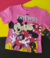 Blusa Infantil Menina Friends Mickey e Minnie