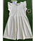 Vestido Alakazoo Infantil Off White Luxo Com Pulseiras