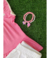 Conjunto Infantil Menina Luxo Alakazoo Rosa Textura Com Pulseirinhas - loja online