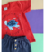 Conjunto Infantil Menino Abrange Vermelho Sea Com Botões - comprar online