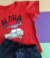 Conjunto Masculino Infantil Aloha Vermelho - comprar online