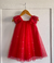 Vestido Infantil Tule Importado Luxo Com Pulseiras (Laço não incluso) - comprar online