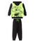 Conjunto Moletom Masculino Infantil com Capuz Cebolinha Neon