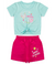 Conjunto Feminino Infantil Turquesa Peppa Pig Short na internet