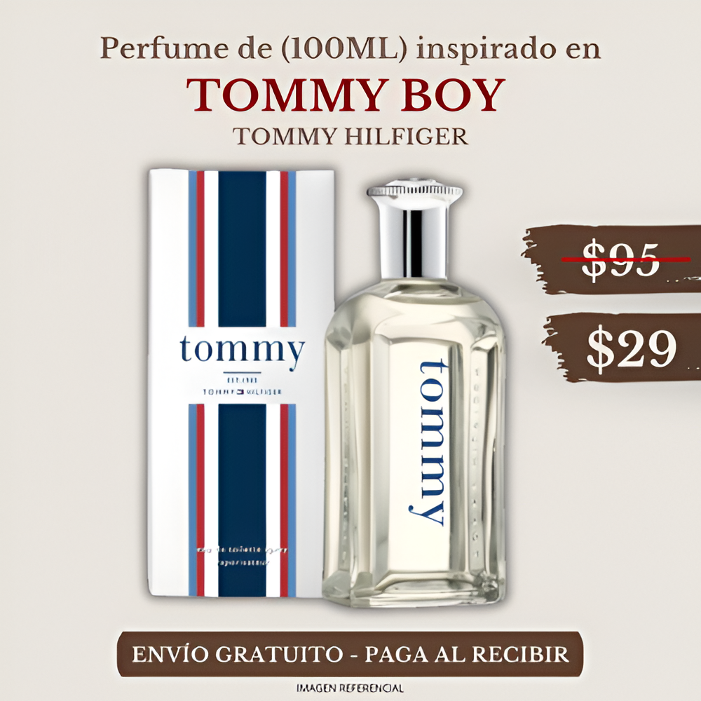 PERFUME INSPIRACION DE 100ML TOMMY BOY TOMMY HILFIGER