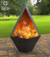 LAREIRA EXTERNA - FIRE PIT PIRÂMIDE V1