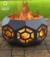 LAREIRA EXTERNA - FIRE PIT VOLUMÉTRICA V4