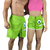 Kit Short Praia Casal Tactel com Elastano Mike Wazowski Ref: 094