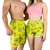 Kit Short Praia Casal Tactel com Elastano Scooby-Doo Ref: 059