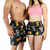 Kit Short Praia Casal Tactel com Elastano Tom e Jerry Ref: 086