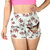 Short Praia Tactel com Elastano Feminino Haha Coringa Ref: 037