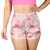 Short Praia Tactel com Elastano Feminino Flamingo Ref: 034