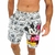 Short Praia Tactel com Elastano Masculino Mickey Ref: 038