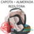 REPOSIÇÃO: Capota + Almofada Redutora para Bebê Conforto Burigotto Touring Bege