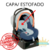 REPOSIÇÃO: Capa/ Estofado Completo para Bebê Conforto Chicco Auto Fix Marinho/ Laranja