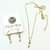 Conjunto Colar e Brinco Figa Ouro - comprar online