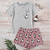 Conjunto de Pijama Blusa e Shorts - Believe Me