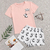 Conjunto de Pijama Blusa e Shorts - loja online