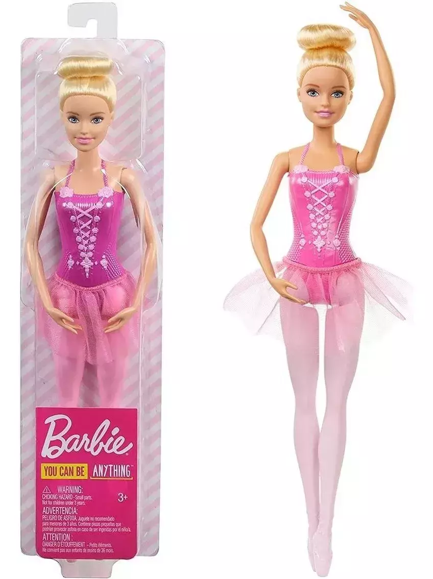 Muneca Barbie Bailarina Clasica con Tutu Mattel