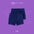 Kit com 2 Short Infantil Carter's Cotton Azul