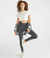 Calça Legging Feminina Aeropostale Cintura Média Cinza