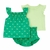 Conjunto Infantil Carter's 3 pçs Bebê Menina Borboleta Verde - comprar online