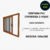 VENTANA PVC CORREDIZA LINEA ADVANCE MEDIDA 150x200 VIDRIO DVH - comprar online