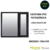 VENTANA PVC PATAGÓNICA LINEA SMARTLIFE MEDIDA 150x150 VIDRIO DVH en internet