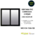 VENTANA PVC CORREDIZA LINEA SMARTLIFE MEDIDA 150x100 VIDRIO DVH en internet