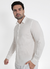 Camisa Manga Longa Linho Slim Fit Branca