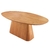 Mesa de Jantar Londres Tampo Oval Laminado com Base Robusta - comprar online