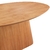 Mesa de Jantar Londres Tampo Oval Laminado com Base Robusta - loja online