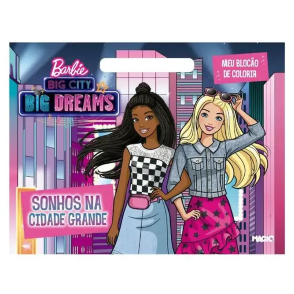 Livro de Colorir Meu Blocao Big Dreams Barbie