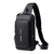 Bolsa de Ombro Multifuncional Anti Roubo USB para Homens, Crossbody, Cross Body, - loja online