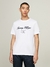 Camiseta Tommy Hilfiger masculina logo script frontal - comprar online