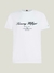 Camiseta Tommy Hilfiger masculina logo script frontal