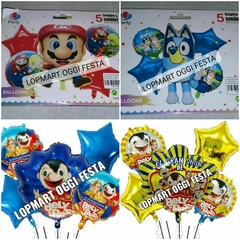 SET GLOBOS METÁLICOS