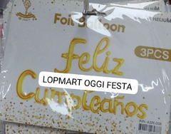 LETRERO FELIZ CUMPLEAÑOS (VARIOS) - tienda en línea