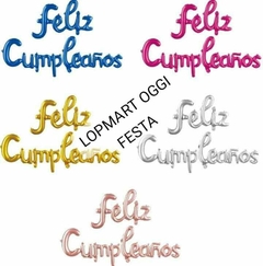 LETRERO FELIZ CUMPLEAÑOS (VARIOS) en internet